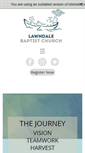 Mobile Screenshot of lawndalebaptist.org